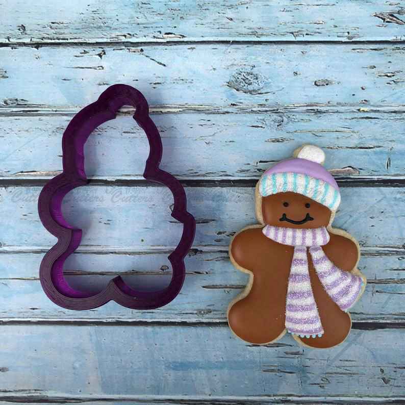 Gingerbread Man or Girl with Scarf Cookie Cutter and Fondant Cutter and Clay Cutter,
                      gingerdead men, gingerbread cookie cutters, gingerbread man cookie cutter, gingerbread man cutter, gingerbread house cookie cutters, gingerbread cutter, breast cancer ribbon cookie cutter, unicorn horn cookies, large flamingo cookie cutter, dog treat cookie cutters, pastry cutters asda, round metal cookie cutters, 1 inch square cookie cutter, custard cream biscuit cutter,
                      