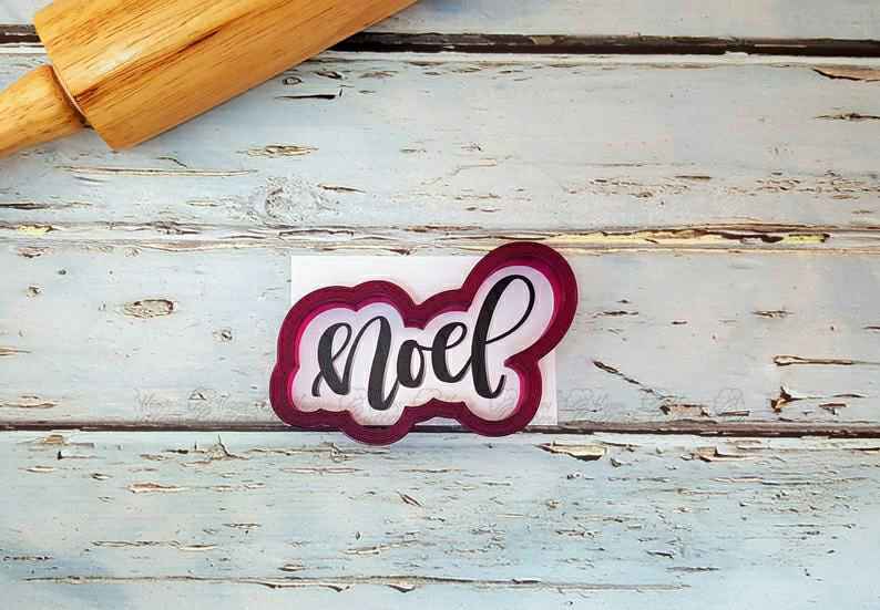 Noel Hand Lettered Cookie Cutter and Fondant Cutter and Clay Cutter with Optional Stencil,
                      cookie stencil, stencil, baby stencil, letter stencils, stencil designs, custom stencils, trophy cookie cutter, supernatural cookie cutter, foot shaped cookie cutter, christmas cookie cutters target australia, pikachu cookie cutter, french fry cookie cutter, trumpet cookie cutter, pomeranian cookie cutter,
                      