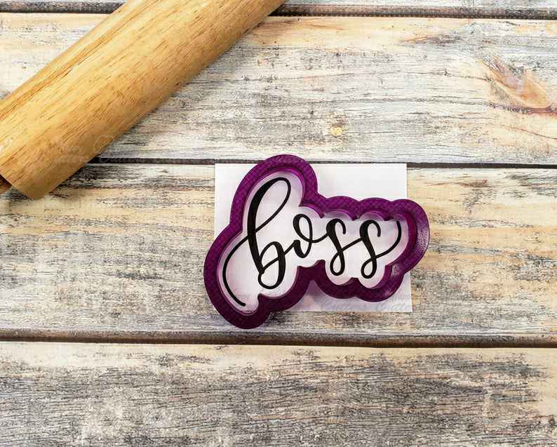 Cookie Stencil Hocus Pocus Hand Lettered Cutter and Stencil FAST SHIPPING!! Fondant Cutter. Cookie Cutter