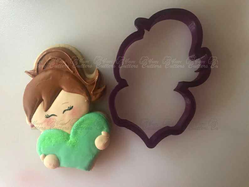 Miss Doughmestic Kids - Girl #1 with Heart Cookie Cutter or Fondant Cutter and Clay Cutter,
                      valentine's day cookie cutters, valentine cookie cutters, anatomical heart cookie cutter, love heart cookie cutter, heart cookie cutter, heart shaped cookie cutter, christmas cookie cutters michaels, paw patrol cookie cutters michaels, lingerie cookie cutter, tropical leaf fondant cutter, personalized wedding cookie cutters, sock cookie cutter, middle finger cookie cutter, card suit cookie cutters,
                      