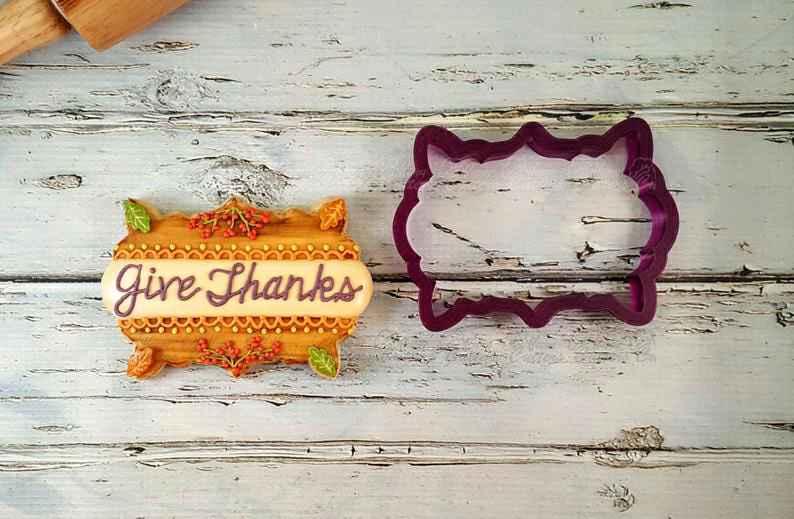 Thanksgiving Plaque Plaque Cookie Cutter and Fondant Cutter and Clay Cutter,
                      thanksgiving cookie cutters, thanksgiving cookie cutters walmart, turkey cutter, turkey cookie cutter, turkey shaped cookie cutter, turkey cookie cutter michaels, button cookie cutter, heart shape cutter, circus animal cookie cutters, honey bee cookie cutter, breast cancer ribbon cookie cutter, meri meri halloween cookie cutters, continent cookie cutters, tiny christmas cookie cutters,
                      