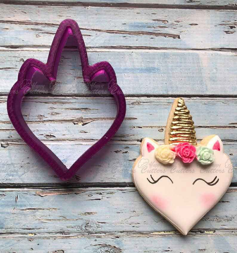 Unicorn Heart Cookie Cutter and Fondant Cutter and Clay Cutter,
                      unicorn cutter, unicorn cookie cutter, unicorn head cookie, unicorn head cookie cutter, unicorn biscuit cutter, sweet sugarbelle unicorn, tool cookie cutters, monogram cookie cutter, embossed cookie cutters, heart shaped biscuit cutter, gingerbread cookie molds, xmas tree cookie cutter, yorkie cookie cutter, sweet sugarbelle halloween,
                      