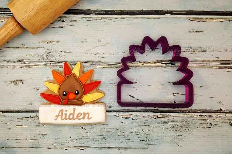Turkey with Sign or Flower Plaque or Sun Plaque Cookie Cutter and Fondant Cutter and Clay Cutter,
                      thanksgiving cookie cutters, thanksgiving cookie cutters walmart, turkey cutter, turkey cookie cutter, turkey shaped cookie cutter, turkey cookie cutter michaels, teacher appreciation cookie cutters, cowboy hat cookie cutter, backpack cookie cutter, fox head cookie cutter, old river road cookie cutters, penguin cookie cutter, teacup cookie cutter michaels, pokemon sandwich cutter,
                      