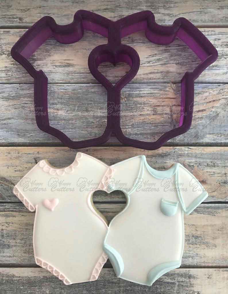 Twin Baby Onesies or Baby Buntings Cookie Cutter and Fondant Cutter and Clay Cutter,
                      baby shower cutters, baby shower cookie cutters, baby shower fondant cutters, baby shower cutter, boss baby cookie cutter, baby themed cookie cutters, pig face cookie cutter, boss baby logo cookie cutter, batman cookie cutter, dinosaur cookie cutters michaels, oak leaf cookie cutter, whisked away cookie cutters, lipstick cookie cutter, wilton alphabet cookie cutters,
                      