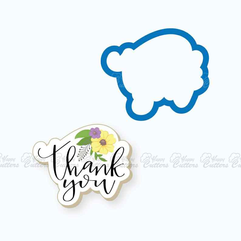 Thank You Plaque with Flowers Cookie Cutter,
                      letter cookie cutters, cursive letter cookie stamp, cursive letter fondant cutters, fancy letter cookie cutters, large letter cookie cutters, letter shaped cookie cutters, yummi yogi cookie cutters, tooth shaped cookie cutter, big w cookie cutters, sweet sugarbelle mini cutters, cross cookie cutter michaels, peppa pig fondant cutter, mini goldfish cookie cutter, rolling biscuit cutter,
                      