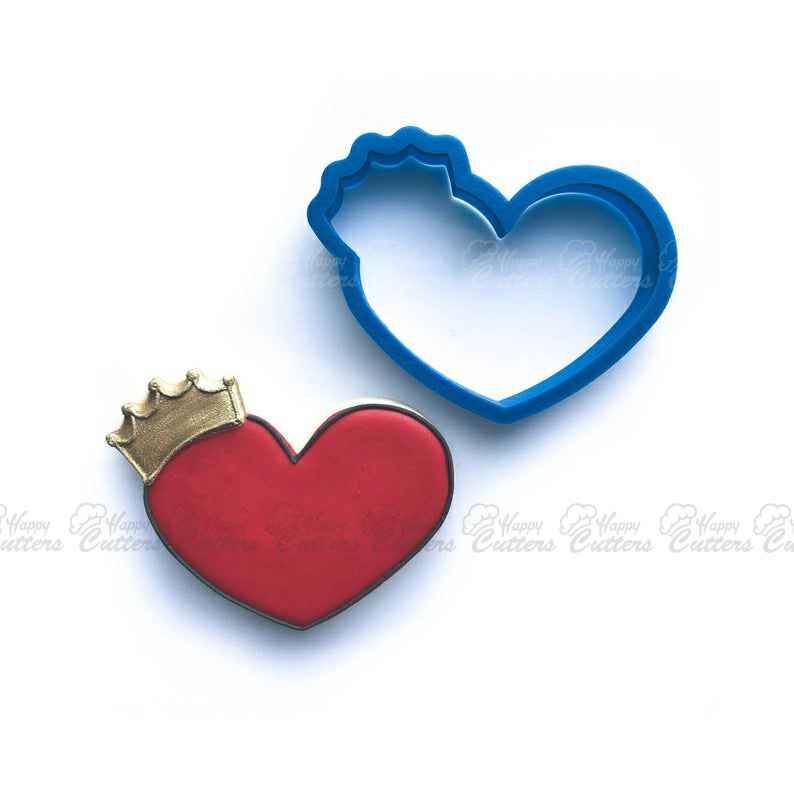 Heart Cookie Cutter | Heart with Crown Cookie Cutter | Valentine Cookie Cutter | Valentines Cookie Cutter | Unique Cookie Cutters,
                      heart cookie cutter, heart shaped cookie cutter, heart cutter, heart shape cutter, mini heart cookie cutter, love heart cookie cutter, castle cookie cutter, large pastry cutters, star wars cookie cutters, first communion cookie cutters, cookie cutters & stamps, mary poppins cookie cutter, christmas cookie cutters, sugarbelle mini cutters,
                      