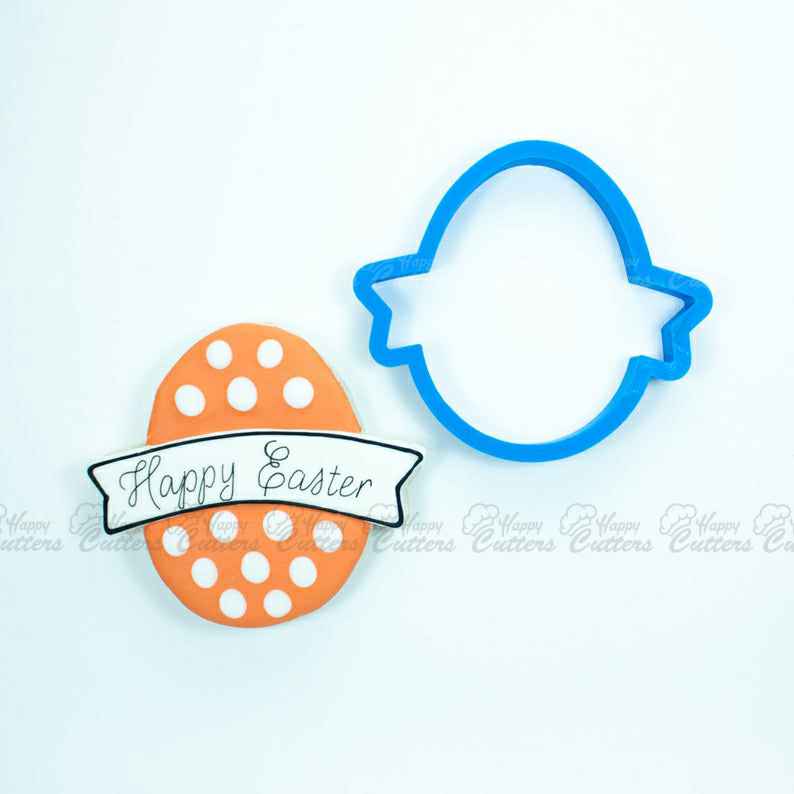 Easter Egg with Banner Cookie Cutter | Easter Egg Cookie Cutters | Easter Cookie Cutters | Mini Cutters,
                      banner cookie cutter, ribbon cookie cutter, cookie cutters, grad cookie cutter, graduation cookie cutters, banner shape cutters, truck with christmas tree cookie cutter, handprint cookie cutter, cookie cutter girl, unicorn biscuit cutter, giant cookie cutter decoration, incredibles cookie cutter, chanel cookie cutter set, baby deer cookie cutter,
                      