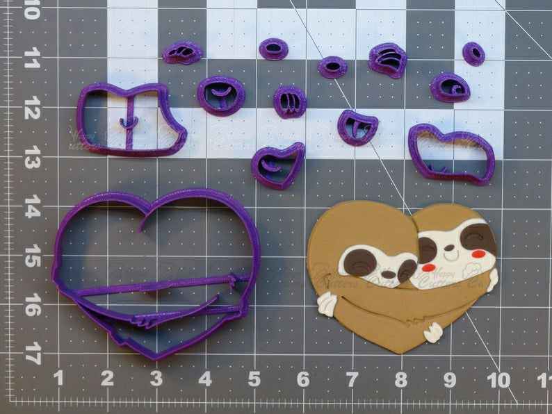 Sloth Heart  Cookie Cutter Set,
                      animal cutters, animal cookie cutters, farm animal cookie cutters, woodland animal cookie cutters, elephant cookie cutter, dinosaur cookie cutters, periwinkle cookie cutters, runner cookie cutter, bone cookie, housewarming cookie cutters, girl scout cookie cutter, grinch cookie cutter set, star fondant cutter, unusual cookie cutters uk,
                      