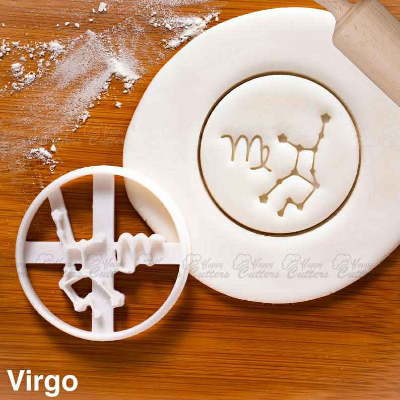 Virgo cookie cutter |  biscuits cutters horoscope zodiac star sign sun moon Constellations astrological astrology celestial,
                      star cookie cutter, star shaped cookie cutter, small star cookie cutter, star shape cutter, star fondant cutter, outer space cookie cutters, wilton christmas tree cookie cutter, sweet sugarbelle cactus, dachshund cookie cutter, stethoscope cookie cutter, happy birthday cookie cutter, mickey mouse cookie cutter michaels, cat in the hat cookie cutter, yoga gingerbread cookie cutters,
                      