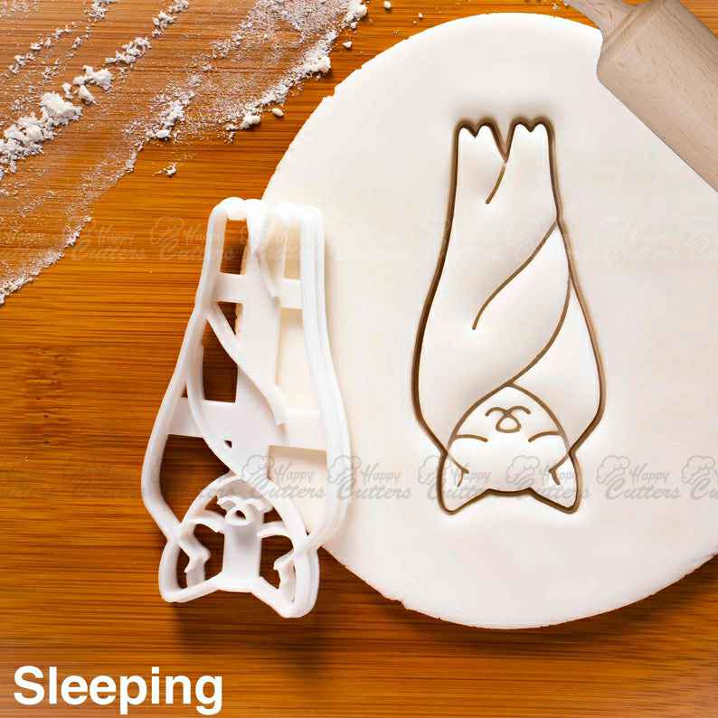 Sleeping Bat cookie cutter -  biscuit cutters for Halloween party,
                      cookie cutters halloween, halloween cutters, halloween biscuits cutters, mini halloween cookie cutters, halloween cookie cutters michaels, halloween cookie cutters uk, semi truck cookie cutter, first birthday cookie cutter, character cookie cutters, personalized cookie cutter stamp, christmas cookie cutter set, dna cookie cutter, drum cookie cutter, tiny teddy cookie cutter,
                      