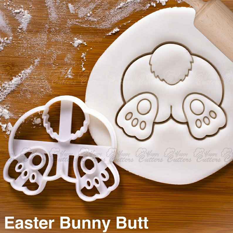 Easter Bunny Butt cookie cutter |  biscuit cutters cute fluffy rabbit tail bunnies hop hare animal hopping Pascha,
                      animal cutters, animal cookie cutters, farm animal cookie cutters, woodland animal cookie cutters, elephant cookie cutter, dinosaur cookie cutters, cookie cutter shop near me, peppa pig cookie cutter near me, hot air balloon cookie cutter, deer head cookie cutter, house cookie cutter, tutu cookie cutter, wilton dinosaur cookie cutters, holiday cookie stamps,
                      