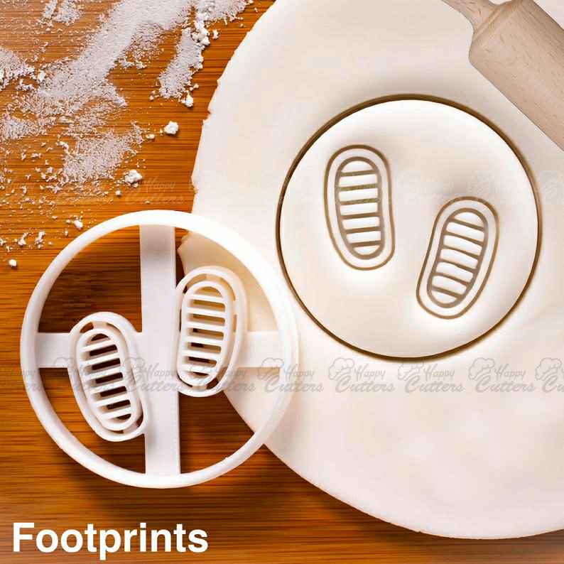 Astronaut Footprints cookie cutter - space galaxy themed birthday party,
                      space cookie cutters, spaceship cookie cutter, space themed cookie cutters, outer space cookie cutters, astronaut cookie cutter, airplane cookie cutter, lemon cookie cutter, dragon cookie cutter, dog cookie cutters, small bone cookie cutter, wrestling singlet cookie cutter, ebay cookie cutters, alphabet cookie cutters, mini pie crust cutters,
                      