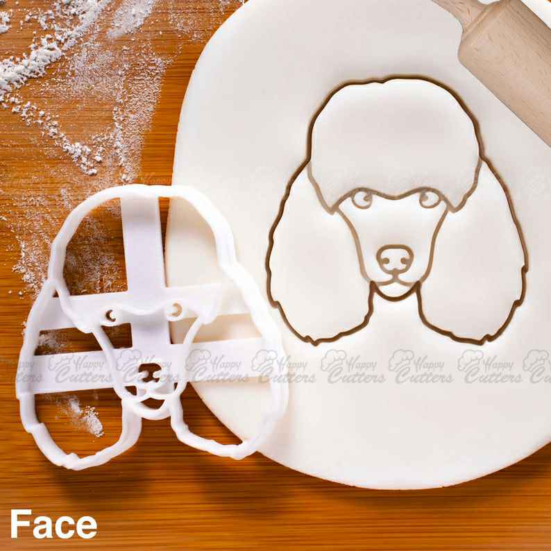 Poodle's Face cookie cutter | biscuit cutter | fondant cutter | clay cheese cutter | ooak smart water poodle dog breed poodles ,
                      animal cutters, animal cookie cutters, farm animal cookie cutters, woodland animal cookie cutters, elephant cookie cutter, dinosaur cookie cutters, sweet sugarbelle products, charlie brown cookie cutters, large pumpkin cookie cutter, bobbi's cookie cutters, baby cutters, necktie cookie cutter, fruit and vegetable shape cutter, giant heart cookie cutter,
                      