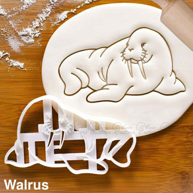 Walrus cookie cutter and other arctic animals | biscuit cutter | cookies cutters | gingerbread craft ooak ocean marine wildlife ,
                      animal cutters, animal cookie cutters, farm animal cookie cutters, woodland animal cookie cutters, elephant cookie cutter, dinosaur cookie cutters, spider cutter, daniel tiger cookie cutter, cookie cutters for sale, wilton cookie set, kaleidacuts baby, badge cookie cutter, vintage copper cookie cutters, large pumpkin cookie cutter,
                      