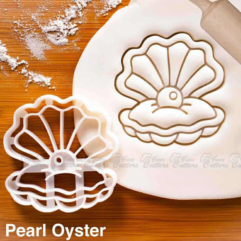 Stamp Oyster Cookie Cutter