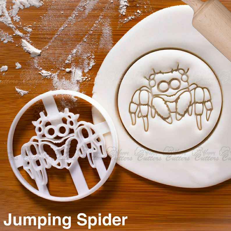 Jumping Spider cookie cutter |  biscuit cutters Halloween party treats creepy crawlers cobwebs spooky eyes scary spiders bugs,
                      cookie cutters halloween, halloween cutters, halloween biscuits cutters, mini halloween cookie cutters, halloween cookie cutters michaels, halloween cookie cutters uk, christmas stocking cookie cutter, beer mug cookie cutter, trophy cookie cutter, elephant biscuit cutter, the cookie cutter shop, pennywise cookie cutter, lamb cookie cutter, cookie impression stamps,
                      