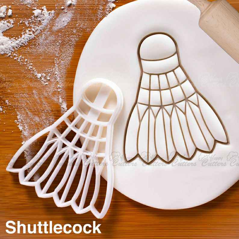 Badminton Shuttlecock Cookie Cutter |  biscuit cutters racquet sport games racket court singles doubles player competition smash,
                      sports cookie cutters, transport cookie cutters, football cutter, football helmet cookie, football cookie cutter hobby lobby, basketball cookie cutter, gingerbread house cookie cutter set, lightning cookie cutter, mickey cutter, superhero cookie cutter, my little pony cookie cutter, vampirina cookie cutter, egyptian cookie cutters, metal cow head cookie cutter,
                      