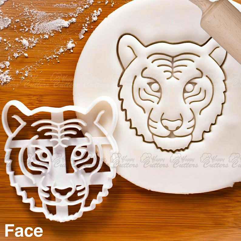 Tiger Face cookie cutter | biscuit fondant clay cutters animal wildlife conservation tiger tigers cat endangered predator bengal siberian,
                      animal cutters, animal cookie cutters, farm animal cookie cutters, woodland animal cookie cutters, elephant cookie cutter, dinosaur cookie cutters, disney cutters, frida kahlo cookie cutter, mickey mouse cutter, peter rabbit cookie kit, ps4 cookie cutter, cookie cutter near me, dog shaped cookie, groot cookie cutter,
                      
