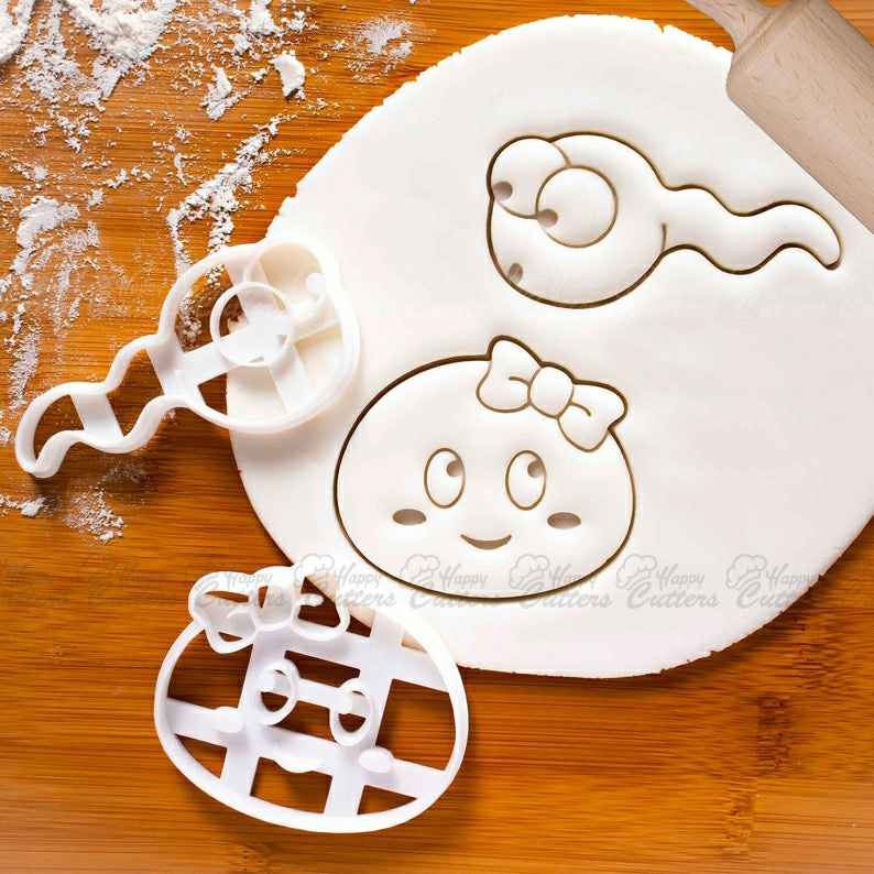 Set of Sperm and Egg cookie cutters | cute medicine kawaii cookies pregnancy announcement conception obstetrics doctor ovulation embryology,
                      medical cookie cutters, anatomical cookie cutter, anatomical heart cookie cutter, nurse cookie cutters, syringe cookie cutter, kidney cookie cutter, holiday cookie stamps, chiefs cookie cutter, gingerbread house cutter set, animal cookie cutters, metal scone cutters, cake cutter round, twelve days of christmas cookie cutters, hobby lobby cookie cutter,
                      