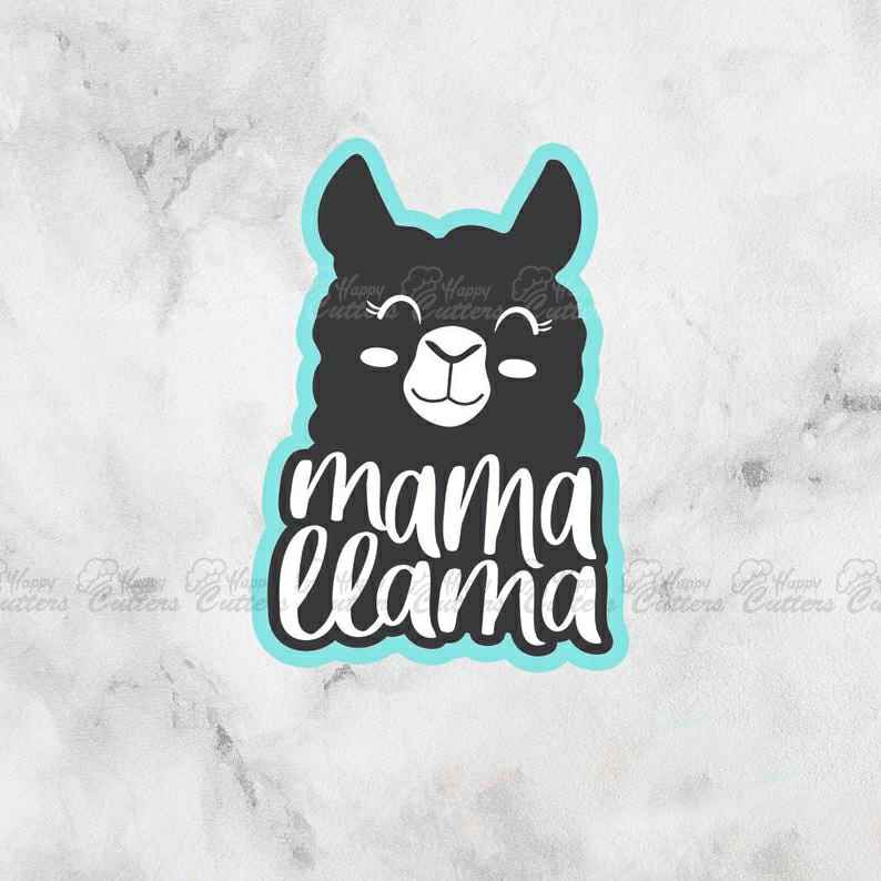 Mama Llama Cutter | Mom Cutter | Mother's Day | Fondant Cutter,
                      cookie stencil, stencil, baby stencil, letter stencils, stencil designs, custom stencils, knight cookie cutter, baby shaped cookie cutters, scandinavian cookie cutters, baby animal cookie cutters, dinosaur cookie cutters, koala cookie cutter, vintage tupperware cookie cutters, vintage metal cookie cutters,
                      