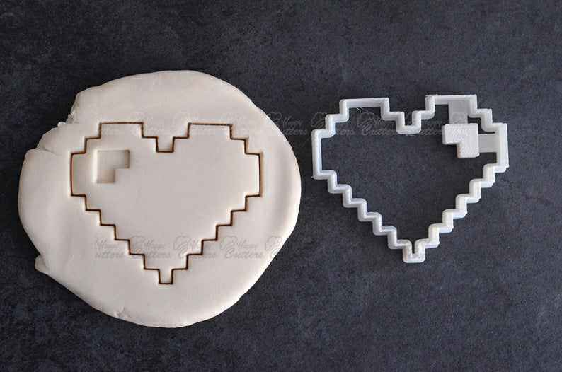 Pixel heart cookie cutter - Valentine cookie cutter - Marry me cookie cutter - Geek love cookie cutter - Geek wedding - Geek valentine heart,
                      heart cookie cutter, heart shaped cookie cutter, heart cutter, heart shape cutter, mini heart cookie cutter, love heart cookie cutter, gingerdead man cookie cutter, oblong cookie cutter, space cookie cutters, baby feet cookie cutter, nightmare before christmas cookie cutters, basketball jersey cookie cutter, jumbo gingerbread man cookie cutter, canadian cookie cutters,
                      