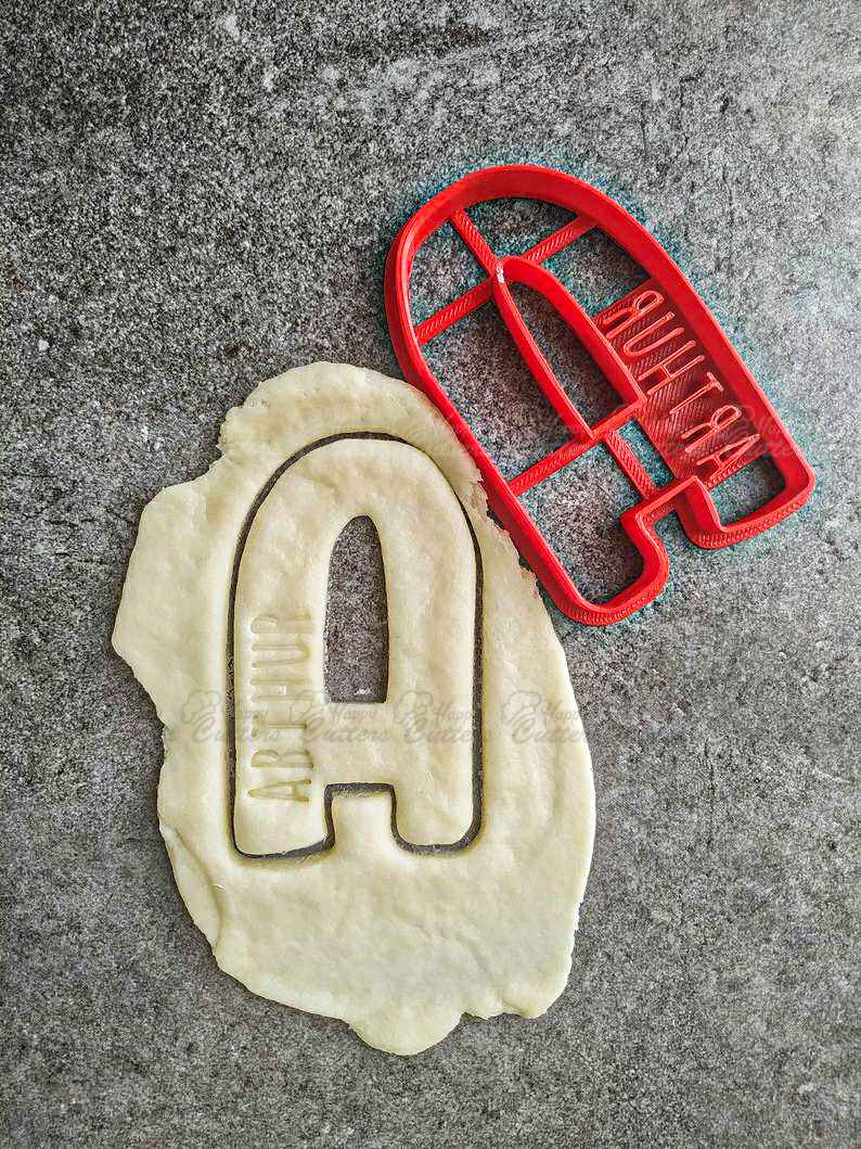 Alphabet letter cookie-cutter with or without a first name Biscuit and sugar paste Customizable,
                      alphabet cookie cutters, alphabet cookie stamps, large alphabet cookie cutters, mini alphabet cookie cutters	, number cookie cutters, number 1 cookie cutter, rolling pin cutter, aluminum cookie cutters, cookie cutters prices, bone shaped cookie cutter, paw print cutter, watermelon slice cookie cutter, cookie cutter store, cutter craft cookie cutters,
                      