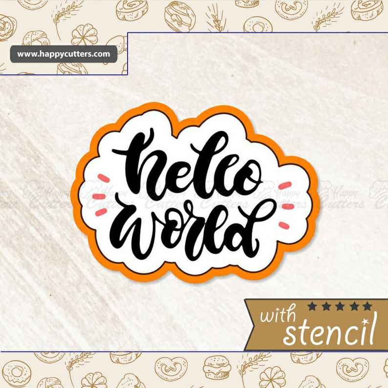 Hello Word Hand Lettered Cookie Cutter,
                      letter cookie cutters, cursive letter cookie stamp, cursive letter fondant cutters, fancy letter cookie cutters, large letter cookie cutters, letter shaped cookie cutters, rolling stones cookie cutter, boy cookie cutter, dog cookie cutters australia, octonauts cookie cutters, birkmann cookie stamp, sunflower cookie cutter, speech bubble cookie cutter, under the sea cookie cutters,
                      