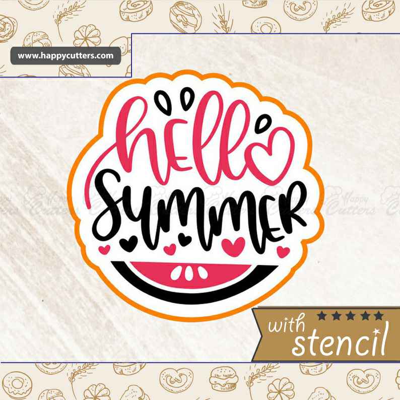 Hello Summer Cookie Cutter,
                      cookie stencil, stencil, baby stencil, letter stencils, stencil designs, custom stencils, minnie mouse cookie cutter michaels, tardis cookie cutter, fish cookie cutters, christmas cookie cutters ireland, liliao cookie cutters, small cookie cutters for dog treats, key shaped cookie cutter, care bear cookie cutter,
                      