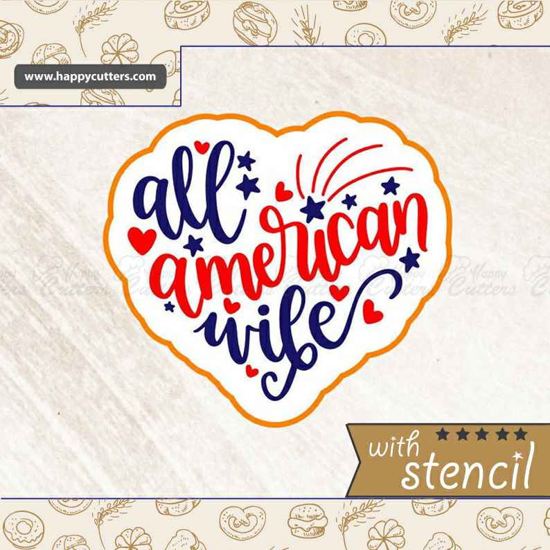 All American Wife,
                      cookie stencil, stencil, baby stencil, letter stencils, stencil designs, custom stencils, winter cookie cutters, world globe cookie cutter, kroger cookie cutters, detailed cookie cutters, cardinal cookie cutter, vintage red plastic cookie cutters, wild animal cookie cutters, magic the gathering cookie cutters,
                      