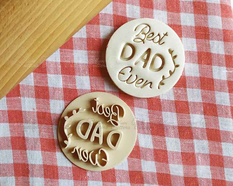 Best Dad Ever Stamp Embosser Cookie Cutter Pastry Fondant Dough Biscuit,
                      mom cookie cutter, mother's day cookie cutters, father's day cookie cutters, father's day, mother's day, father's day fondant cutters, r and m cookie cutters, little cookie cutters, rick and morty cookie cutter, champagne bottle cookie cutter, mini christmas cutters, unique cookie cutters, trump cookie cutter, weed shaped cookie cutter,
                      