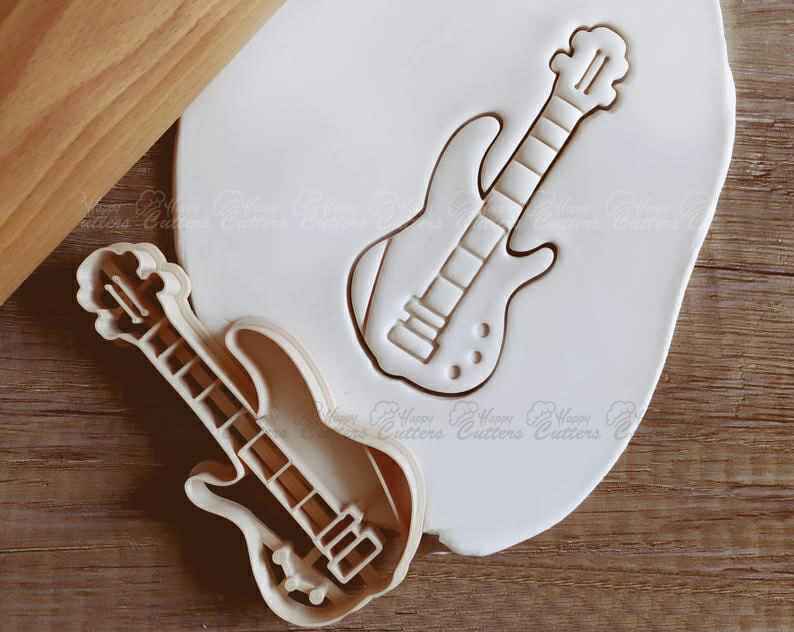 Bass Guitar Music Art Instument Cookie Cutter Pastry Fondant Dough Biscuit,
                      musical note cookie cutters, musical cookie cutters, musical note cutters, music note cookie, music note cookie cutter, guitar cookie cutter, kohls cookie cutters, sugarbelle mini cutters, r&m cookie cutters, jumbo gingerbread man cookie cutter, spider web cookie cutter, eevee cookie cutter, horse head cookie cutter, ribbon cookie cutter,
                      