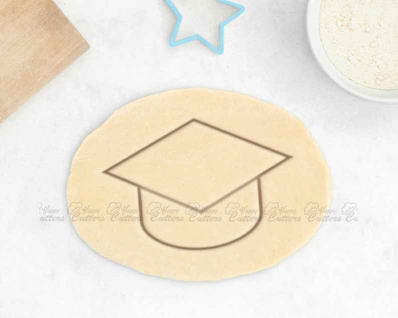Diploma Cookie Cutter Best Teacher Fondant Cutters University College Grad cookie cutters Graduation Cookie Cutter
