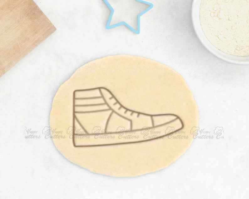 Basketball Shoe Cookie Cutter – Basketball Cookie Cutter Retro Sports Shoe Cookies Hip Hop Basketball Sneakers Cookie Cutter Vintage Shoes,
                      dress cookie cutter, t shirt cookie cutter, shirt cookie cutter, pants cookie cutter, jacket cookie cutter, tutu cookie cutter, giant gingerbread man cookie cutter, bride and groom cookie cutters, use of cookie cutter, thomas cookie cutter, teddy bear cutter, motorcycle cookie cutter, shamrock cookie cutters, large heart cutter,
                      