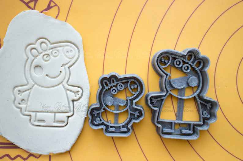 Peppa Pig Cookie Cutter | Peppa Pig Biscuit Mold | Peppa Pig gift | Peppa Pig Birthday Peppa Pig gift,
                      pig cutter, peppa pig cookie cutter, pig cookie cutter, peppa pig cutter, peppa pig fondant cutter, pig shaped cookie cutter, truck with tree cookie cutter, sweet sugarbelle products, star wars fondant cutters, cursive letter cookie stamp, leaf cookie cutter, animal cracker cookie cutters, snowflake cookie cutter, disney coco cookie cutters,
                      