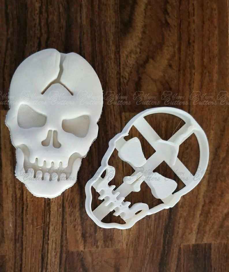 Halloween Skull Cookie-Cutter 