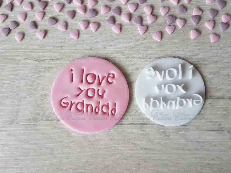 I Love You Grandad Embosser Stamp,
                      letter cookie cutters, cursive letter cookie stamp, cursive letter fondant cutters, fancy letter cookie cutters, large letter cookie cutters, letter shaped cookie cutters, mother's day cookie cutters, fluted rectangle cookie cutter, guitar shaped cookie cutter, baby shower cookie cutters michaels, fawn cookie cutter, sailor moon cookie cutter, donut cookie cutter, cheer cookie cutters,
                      