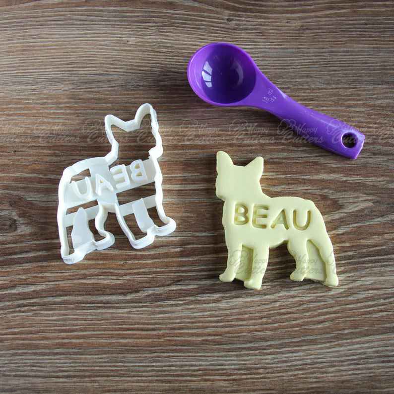French Bulldog Frenchie Cookie Cutter Custom treat Personalized Dog Breed puppy Treat Cutter,
                      custom, custom cookie cutters, custom fondant cutters, custom made cookie cutters, custom cookie stamp, custom metal cookie cutters, 1 inch square cookie cutter, harry potter cutters, first communion cookie cutters, jojo siwa cookie cutter, haunted house cookie cutter, musical note cutters, dollar store cookie cutters, metal cookie cutters,
                      