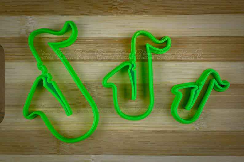 Saxophone - Woodwind musical instrument - sax jazz - Cookie cutter Multi-Size,
                      musical note cookie cutters, musical cookie cutters, musical note cutters, music note cookie, music note cookie cutter, guitar cookie cutter, halloween biscuits cutters, ice skate cookie cutter, camper cookie cutter, foot shaped cookie cutter, lv cookie cutter, football jersey cookie cutter, jigsaw cookie cutter, teddy bear cutter,
                      