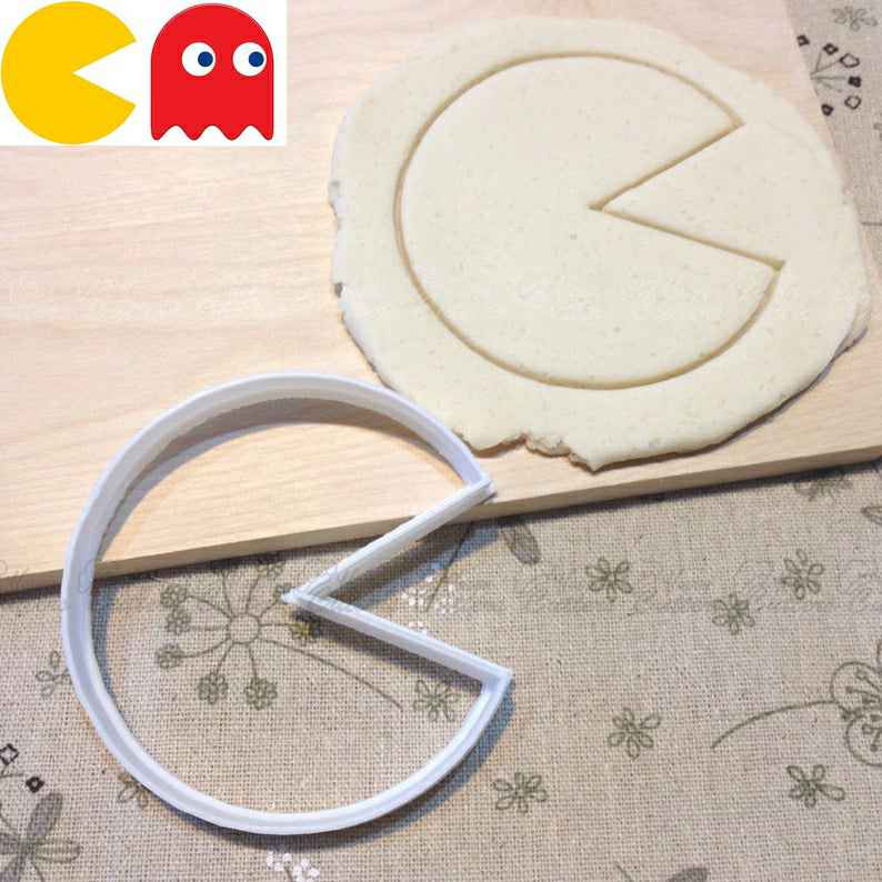 Pac-man Shape 4" Cookie Cutter Video Game Xbox 